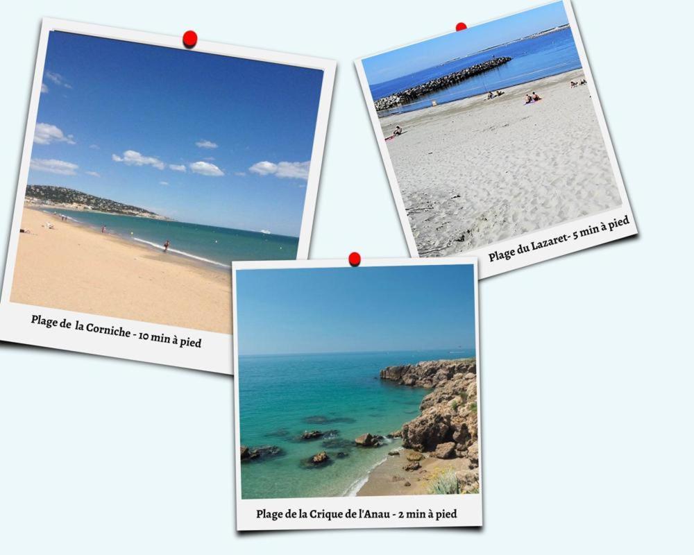 Le Paradis - Vue Imprenable Sur La Mer Sète Exterior foto